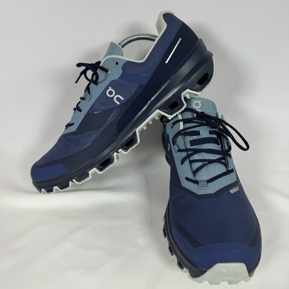On Running Cloudventure Waterproof Men’s Trail Running Shoes in denim/midnight - Picture 6 of 15